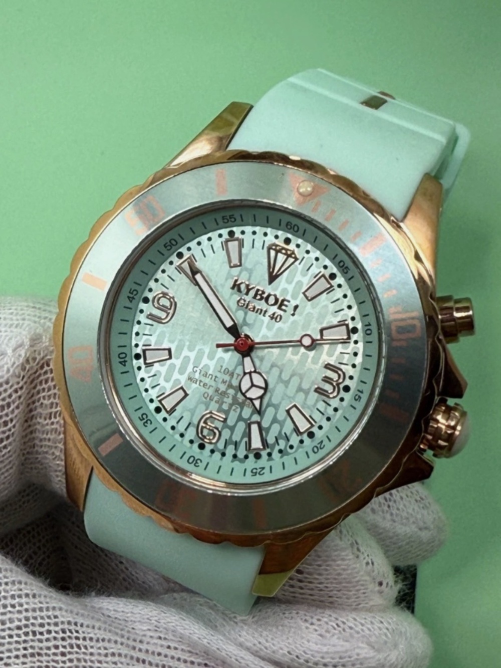 New KYBOE! Giant Mariner 40mm Mint 10ATM Water Resistance Quartz Watch RG.40-007